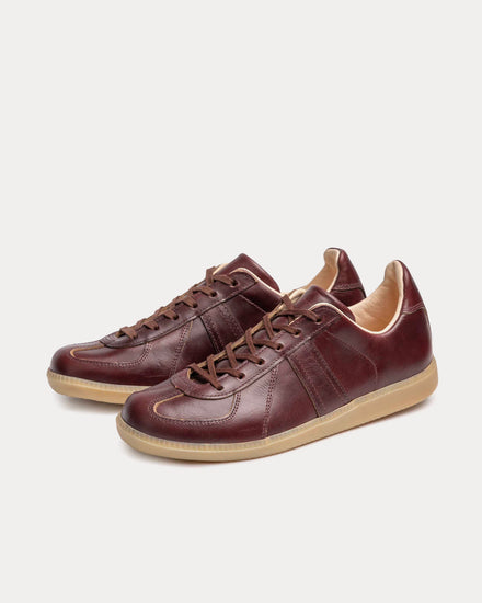 Allevol German Army Trainer 'GAT' Horween Chromexcel Brown Low Top Sneakers - 2