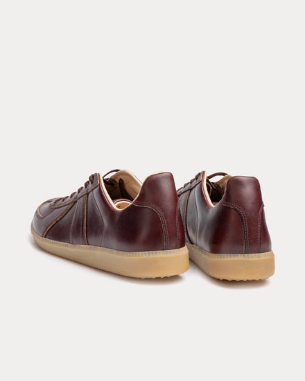 Allevol German Army Trainer 'GAT' Horween Chromexcel Brown Low Top Sneakers - 4