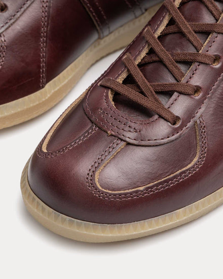 Allevol German Army Trainer 'GAT' Horween Chromexcel Brown Low Top Sneakers - 5