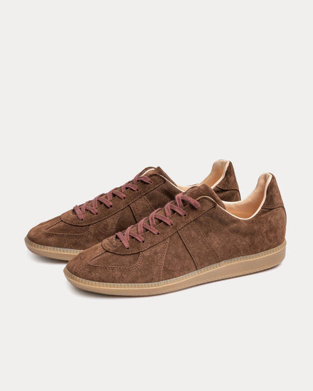 Allevol German Army Trainer 'GAT' Suede Brown Low Top Sneakers - 2