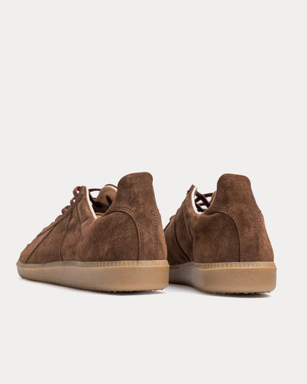 Allevol German Army Trainer 'GAT' Suede Brown Low Top Sneakers - 3