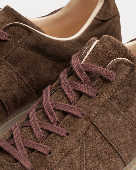 Allevol German Army Trainer 'GAT' Suede Brown Low Top Sneakers - 5