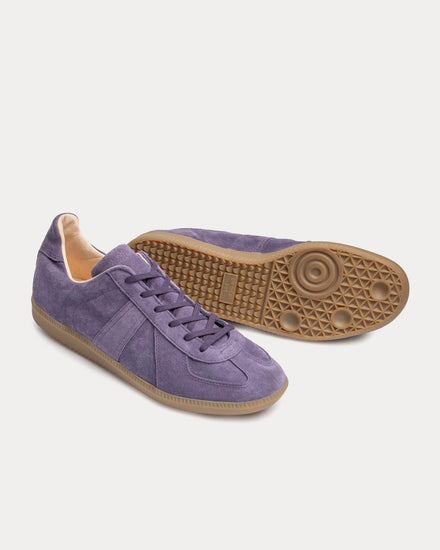 Allevol German Army Trainer 'GAT' Suede Light Purple Low Top Sneakers - 4