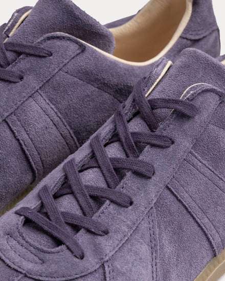 Allevol German Army Trainer 'GAT' Suede Light Purple Low Top Sneakers - 5