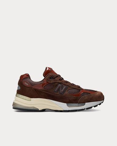 New Balance x Amine Made in USA 992 Brown Low Top Sneakers