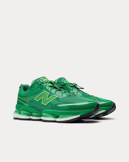 New Balance x Amine Abzorb 2000 Bright Green / Classic Green Low Top Sneakers - 3