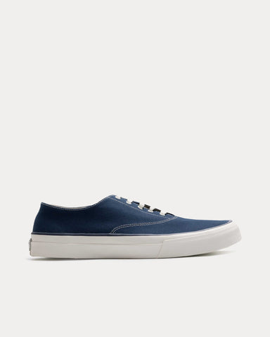 Anatomica x Wakouwa Deck Navy Low Top Sneakers