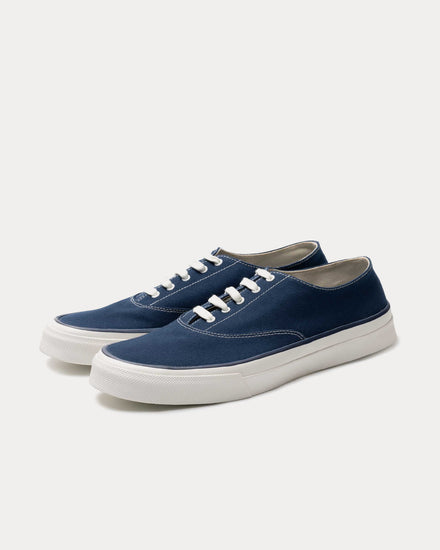 Anatomica x Wakouwa Deck Navy Low Top Sneakers - 2