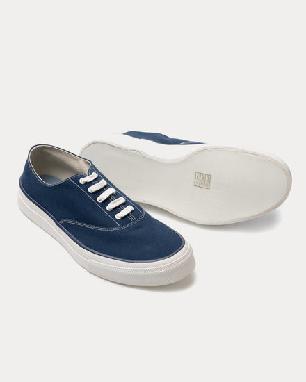 Anatomica x Wakouwa Deck Navy Low Top Sneakers - 4