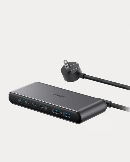 Anker Travel Charging Station, 6-in-1 150W, 100W Laptop Charger - 2