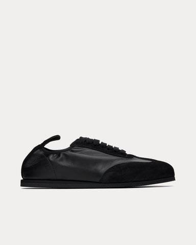 Ann Demeulemeester Sami Boxing Black Low Top Sneakers