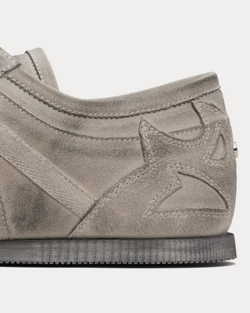 Ann Demeulemeester Milton Boxing Chalk Low Top Sneakers - 4