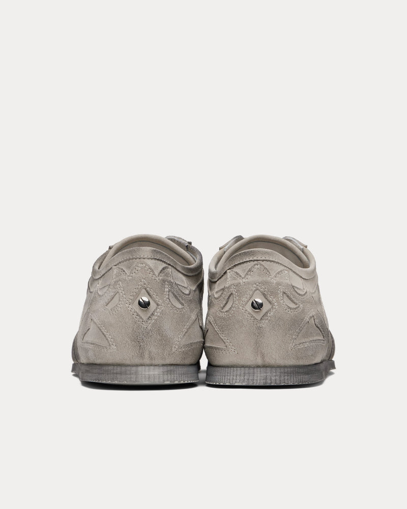 Ann Demeulemeester Milton Boxing Chalk Low Top Sneakers - 3