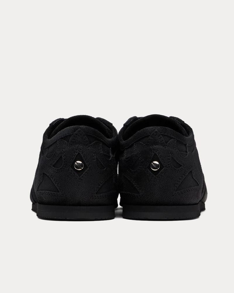 Ann Demeulemeester Milton Boxing Black Low Top Sneakers - 3