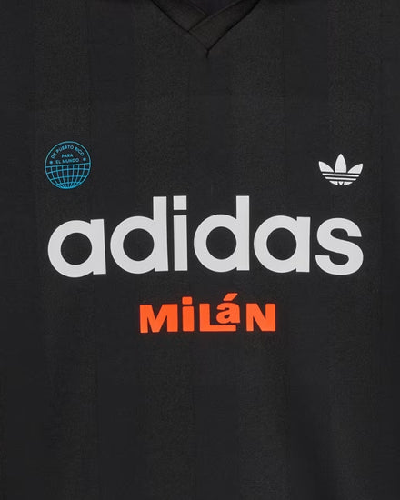 Adidas x Bad Bunny Archive Inspired Black Football Jersey - 3