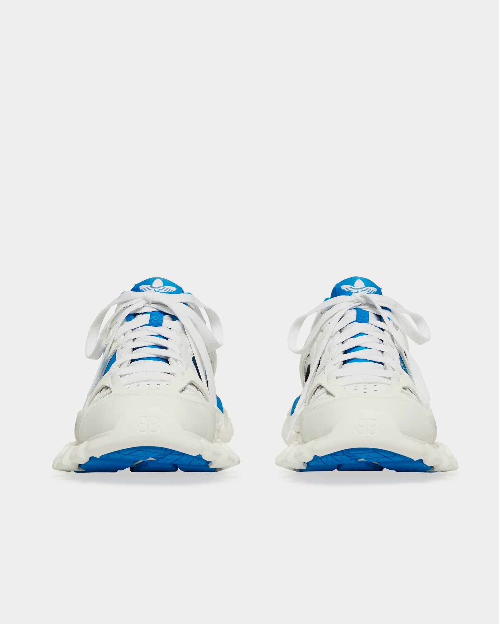 Balenciaga x Adidas - Track Forum White / Blue Low Top Sneakers