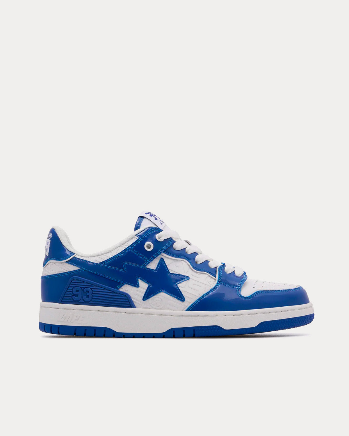 A Bathing APE Men's Bape Sk8 Sta #5 Blue / White Low Top Sneakers