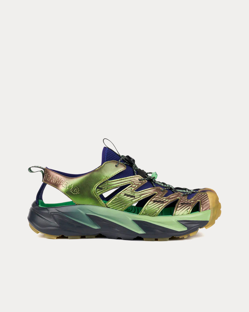HOKA x Brain Dead Hopara Pea Pod Green Slip On Sneakers - 1