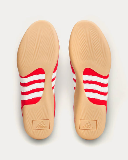 Adidas x Bad Bunny Ballerina Vivid Red / Chalk White / Power Red Low Top Sneakers - 5
