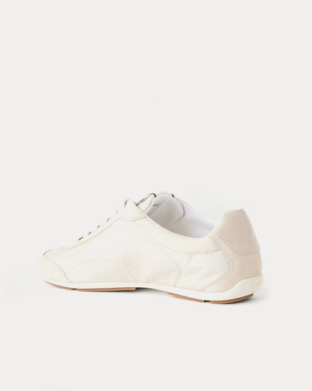 Brunello Cucinelli Monili Shell & Suede Ivory Low Top Sneakers - 2
