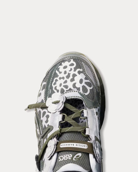 Asics x Cecilie Bahnsen Gel-Kayano 20 Olive Low Top Sneakers - 4