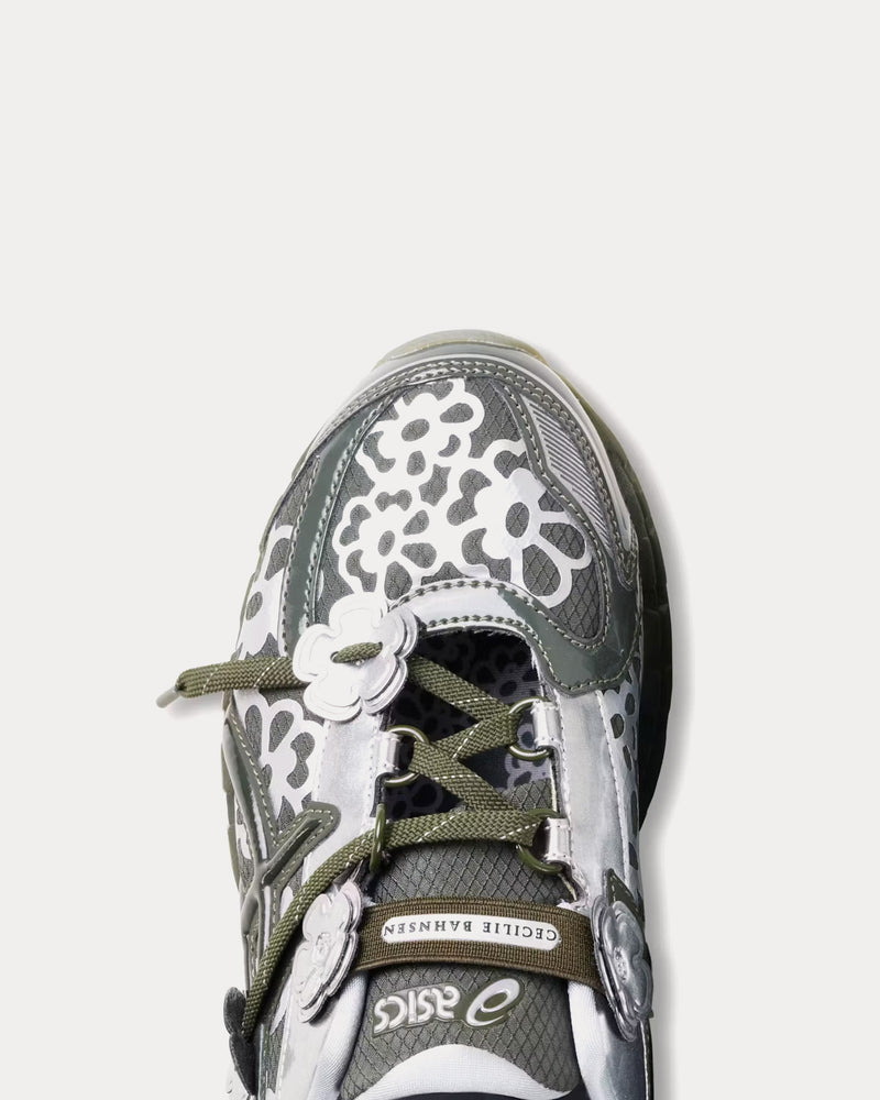 Asics x Cecilie Bahnsen Gel-Kayano 20 Olive Low Top Sneakers - 4