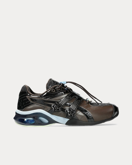 Asics x Cecilie Bahnsen Gel-Kinetic FR Black / Black Coffee Low Top Sneakers - 1