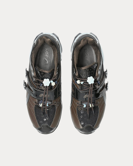 Asics x Cecilie Bahnsen Gel-Kinetic FR Black / Black Coffee Low Top Sneakers - 2