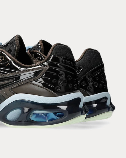 Asics x Cecilie Bahnsen Gel-Kinetic FR Black / Black Coffee Low Top Sneakers - 6