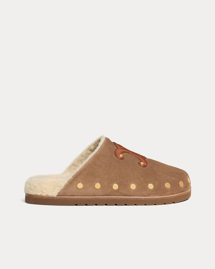 Celine Pitea Calfskin Peanut Clogs - 1