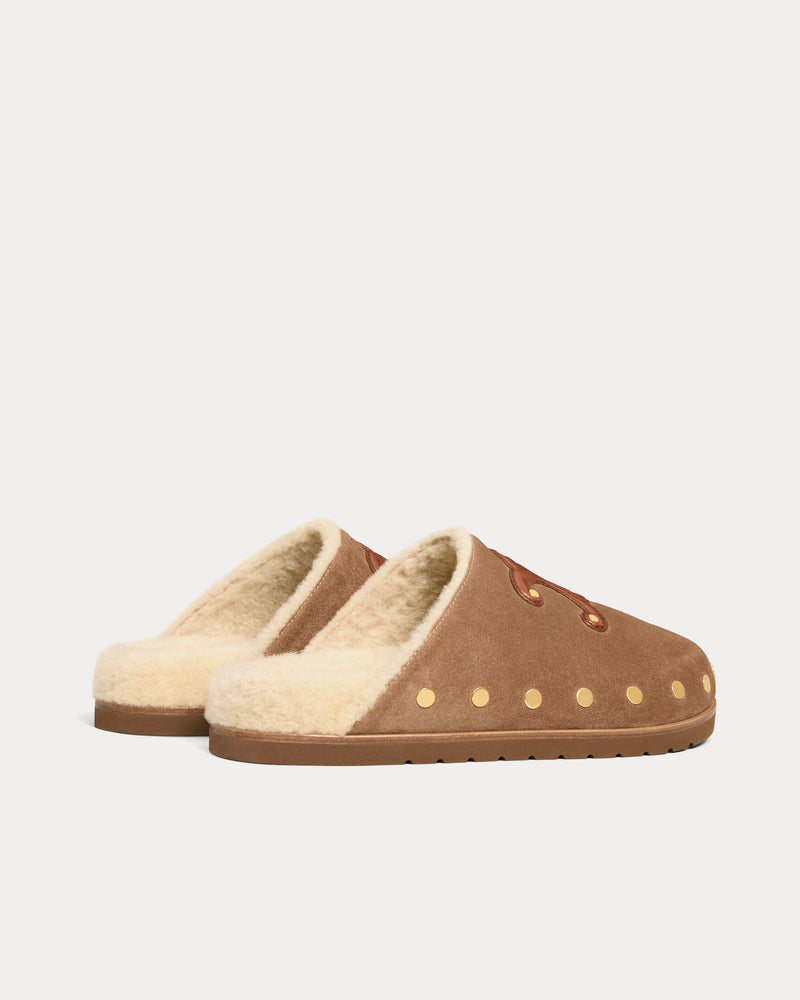Celine Pitea Calfskin Peanut Clogs - 3