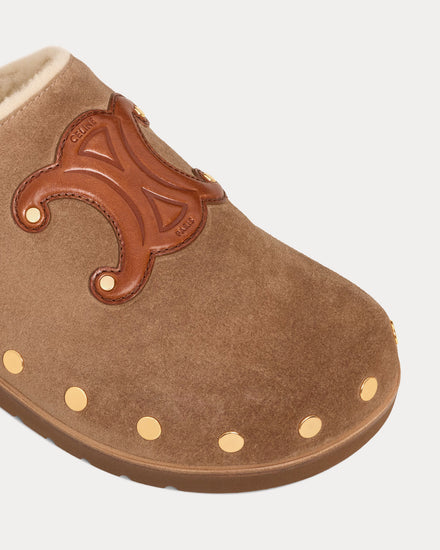 Celine Pitea Calfskin Peanut Clogs - 4