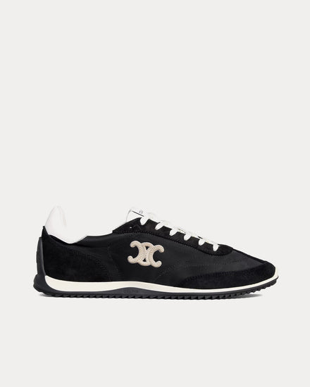 Celine Racer Black Low Top Sneakers - 1