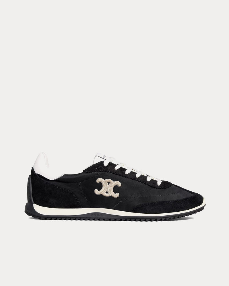Celine Racer Black Low Top Sneakers - 1
