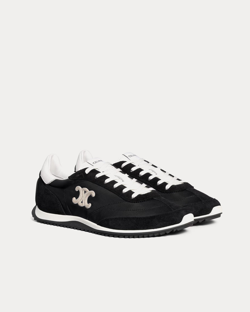 Celine Racer Black Low Top Sneakers - 2