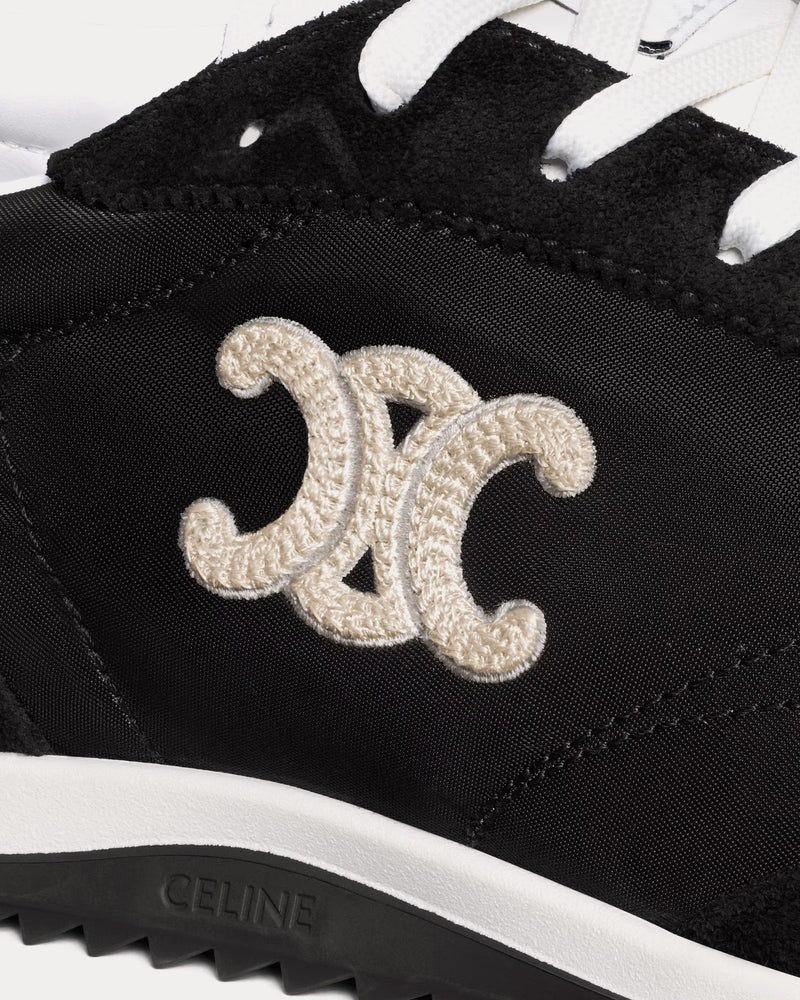 Celine Women's Racer Black Low Top Sneakers & Trainers