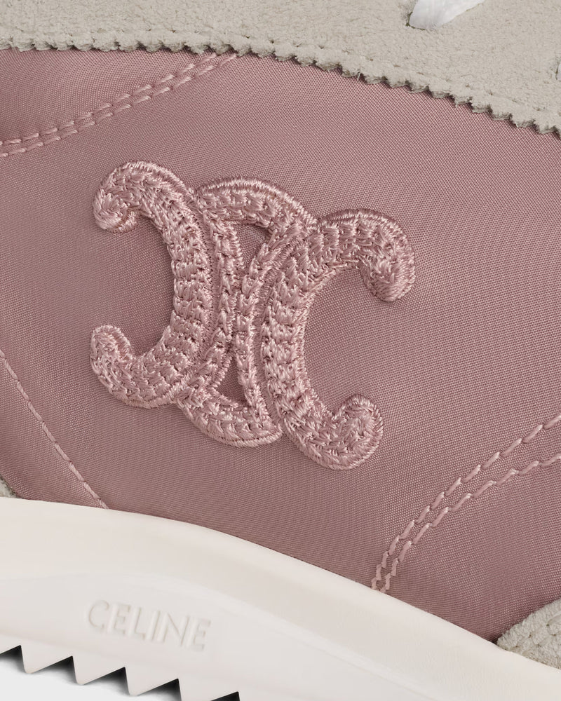 Celine Racer Rosewood Low Top Sneakers - 4