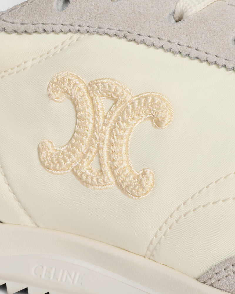 Celine Racer Vanilla Low Top Sneakers - 4