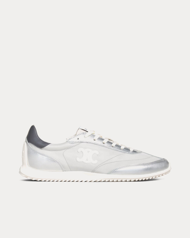 Celine Women's Racer Light Grey / Silver Low Top Sneakers