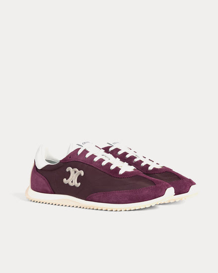 Celine Racer Plum Low Top Sneakers - 2