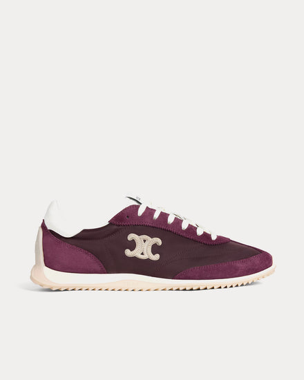 Celine Racer Plum Low Top Sneakers - 1