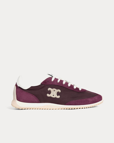 Celine Racer Plum Low Top Sneakers