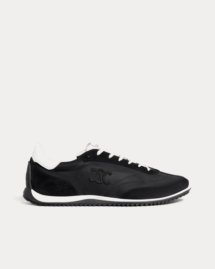 Celine Racer Black Low Top Sneakers - 1