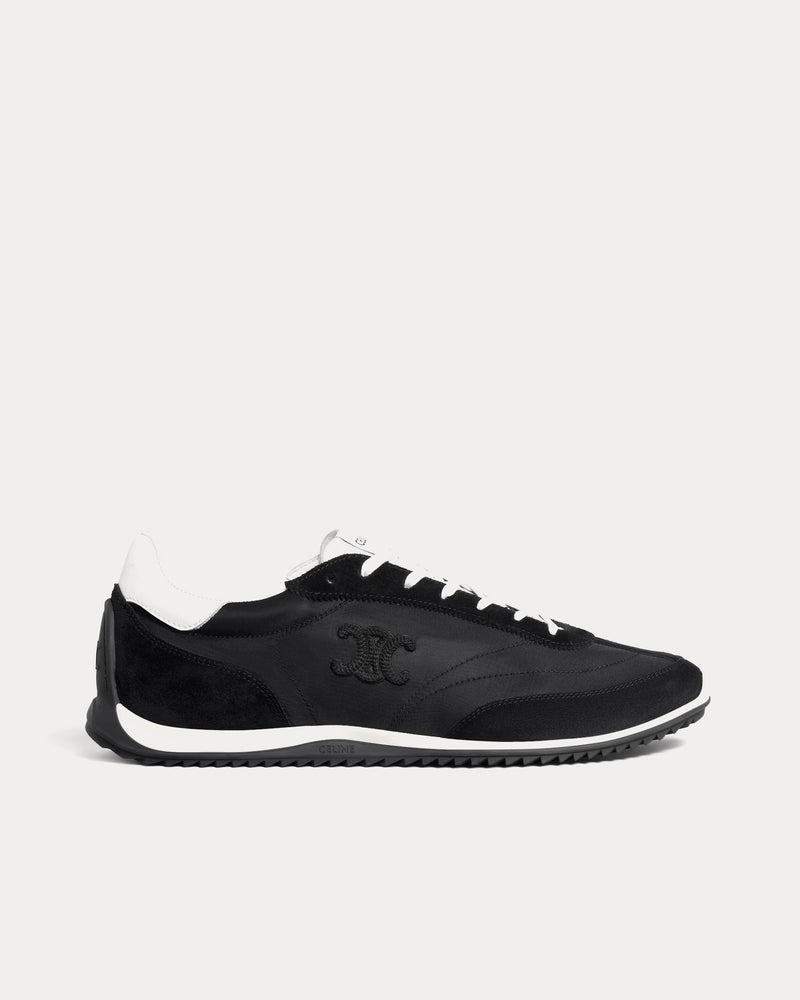 Celine Racer Black Low Top Sneakers - 1