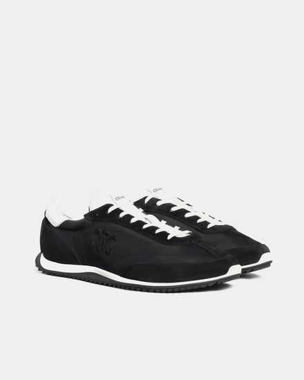 Celine Racer Black Low Top Sneakers - 2