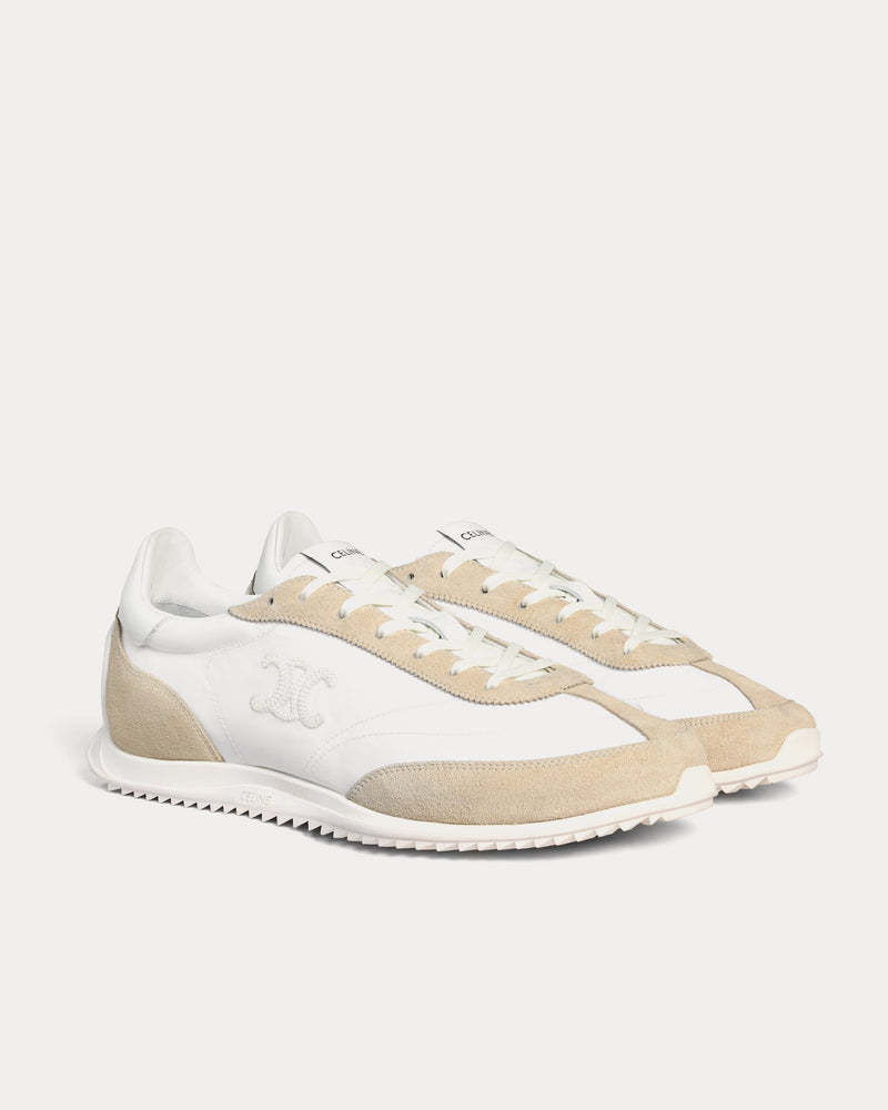 Celine Racer Off White Low Top Sneakers - 2
