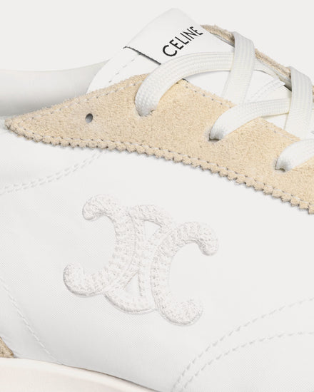 Celine Racer Off White Low Top Sneakers - 4