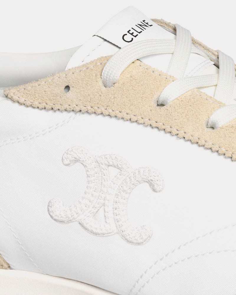 Celine Racer Off White Low Top Sneakers - 4