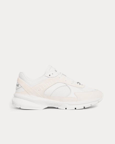 Celine Women's CR-03 Runner Mesh, Suede & Calfskin Optic