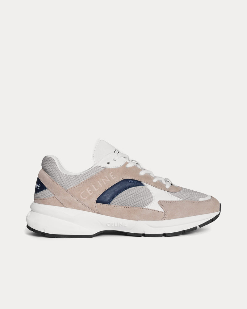 Celine Women's CR-03 Runner Mesh, Suede & Calfskin Optic